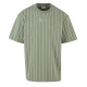 Karl Kani Ανδρική κοντομάνικη μπλούζα Small Signature Essential Pinstripe Tee